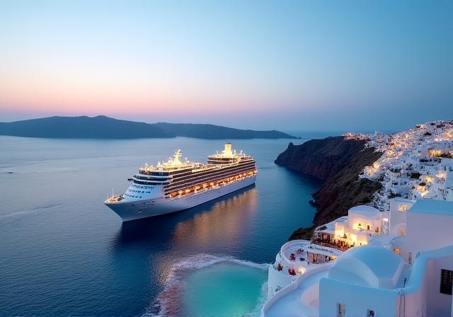 Tramonto sul Mediterraneo